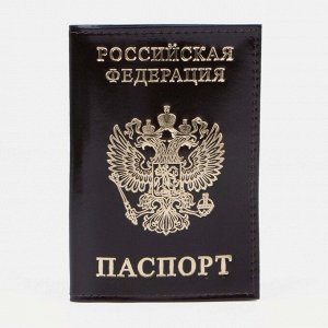 Обложка для паспорта, цвет коричневый 2061171