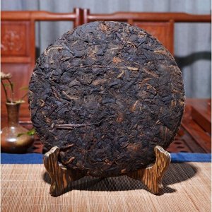 Китайский выдержанный чай "Шу Пуэр. Mеnghфi shucha", 357, 2019, блин