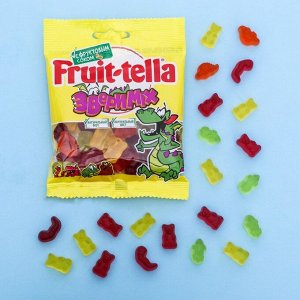 Мармелад Fruittella, "Звери MIX", 70 г