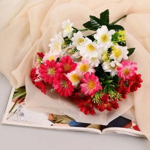 Букет "Астра бельгийская" 14 цветков, d-5 см h-30 см, микс