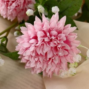 Цветы искусственные "Клевер гибридный" 7х61 см, розовый