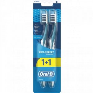 ORAL_B Зубная щетка Pro_Expert Все в одном 40 средняя 1шт + 1шт бесплатно