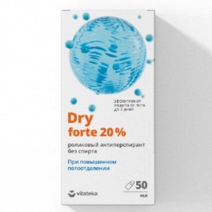 ВИТАТЕКА ДРАЙ ФОРТЕ РОЛИК ОТ ОБИЛЬНОГО ПОТООТДЕЛЕНИЯ 20 %, 50 МЛ