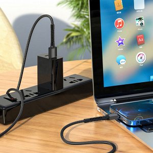 USB кабель Hoco Charging Data Cable For Lightning 2.4A