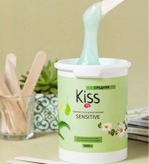Kiss Проф паста для шугаринга Sensitive (чуствительная) -1600гр