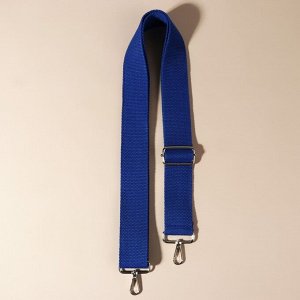 Ручка для сумки, стропа, 135 ± 3 x 3,8 см, цвет синий
