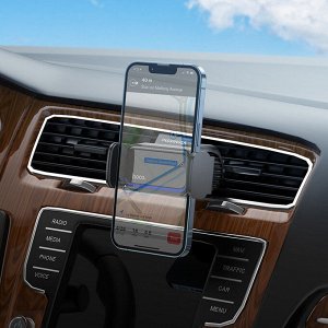 Держатель для телефона с автоматическим зажимом Hoco Smart Electric Car Holder