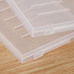 Контейнер для хранения без крышки Econova ROLLY, 5 л, пластик, 16.8x30.5x12.9 см, прозрачный