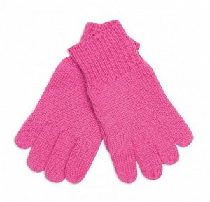 Розовые перчатки для девочки