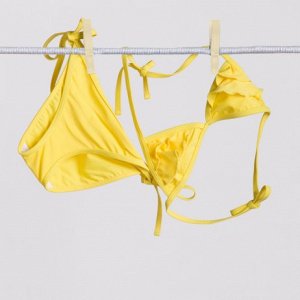 Желтый костюм купальный для девочки