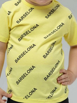 Комплект с  шортами  Barcelona / Желтый