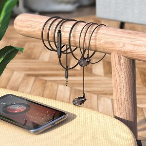 Проводные наушники Hoco Stereo Wire-Controlled Earphones