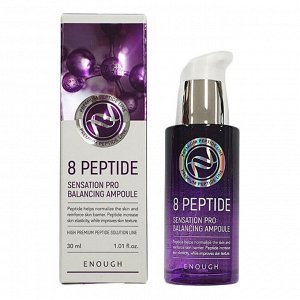 Восстанавливающая сыворотка с пептидами Enough 8 Peptide Sensation Pro Balancing Ampoule, 30 мл