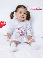 Платье с  зайчиками &quot;BUNNY LOVE&quot; для новорождённой (225322584)