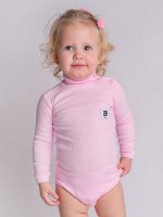 Розовый боди из кашкоре для новорождённой (935232644)