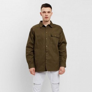 Рубашка мужская MIST oversize, хаки