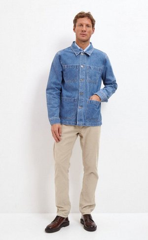 Куртка мужская джинсовая F311-1238 middle blue