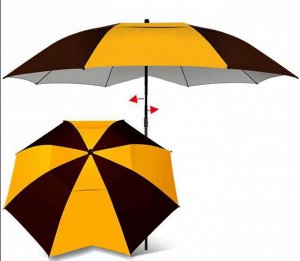 Зонт пляжный двухслойный 2м (наклоняется)