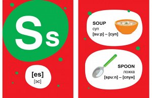 Английский язык. Алфавит (Разв. Карточки 3+)