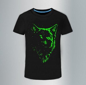 3D светящаяся футболка "Животные"