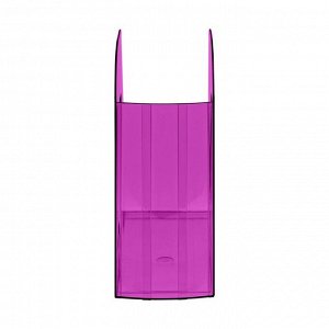 Лоток для бумаг вертикальный "Фаворит", тонированный, фиолетовый, слива