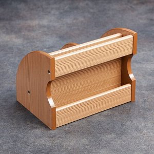 Органайзер 5 секций, 1 выдвижной ящик, серия Ясень шимо МИКС, 20*16,5*15,5см