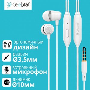 Проводные наушники Celebrat Stereo Sound Earphones G4