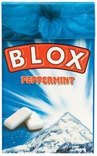 Жевательная резинка BLOX 23гр перечная мята