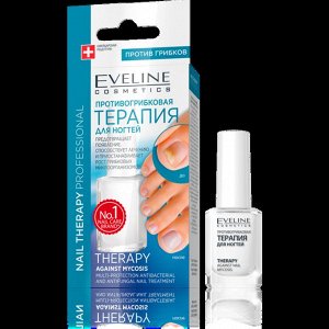 EVELINE Nail Therapy Противогрибковая терапия для ногтей, 12мл