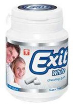 Жевательная резинка EXIT 60,8гр WHITE без сахара