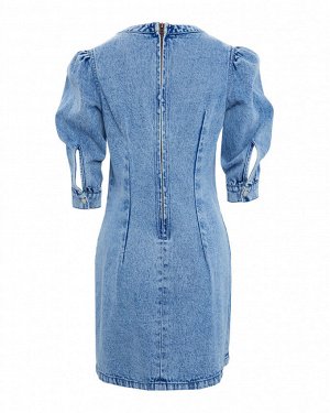 Платье джинсовое жен. (000040) Синий
