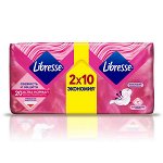 Libresse SecureFit Ultra Normal прокладки с мягкой поверхностью, 20 шт