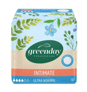 Прокладки гигиенические Green Day Intimate Ultra Normal Dry 10 шт