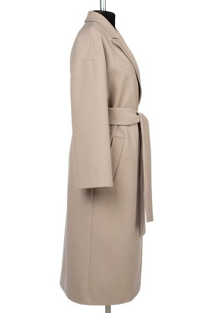 01-11613 Пальто женское демисезонное (пояс)