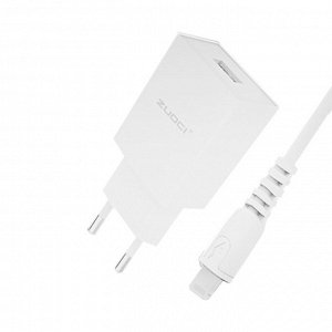 Зарядное устройство + For Lightning кабель Zuoci Charger 2.4A