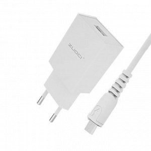 Зарядное устройство + MicroUSB кабель Zuoci Charger 2.4A