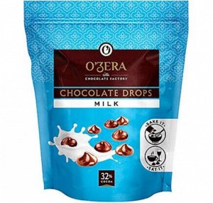 Шоколад молочный (молочные "капельки") Milk drops «OZera», 80 г