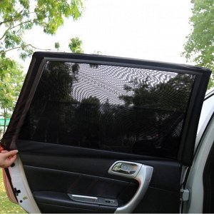 Сетка москитная на стекло автомобиля, 70x46 см, набор 2 шт
