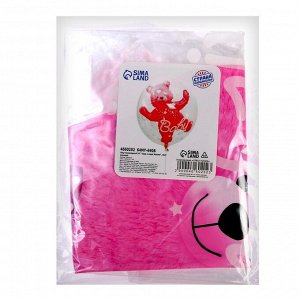 Страна карнавалия Шар полимерный 24&quot; «Шар в шаре. Мишка», цвет розовый