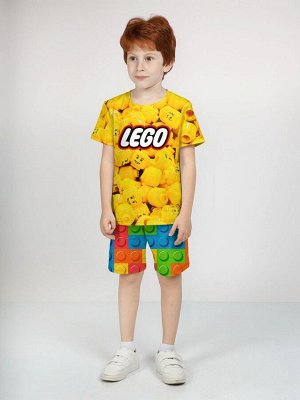 Спортивный костюм детский из хлопка - Лего, Конструктор