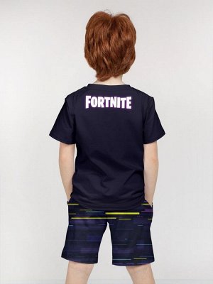 Крутой костюм на лето из 100% хлопка для ребенка Фортнайт  долговечный принт на футболке Fortnite