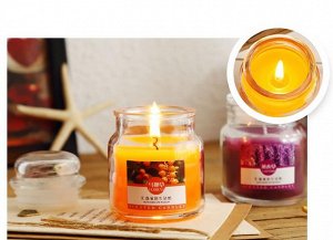 Ароматическая свеча в стеклянной банке — уют в каждой искре! 🕯️