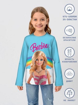 Лонгслив Barbie Барби футболка