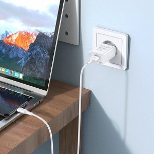 Зарядное устройство + кабель MicroUSB Borofone Single Port Charger Set 2.1A