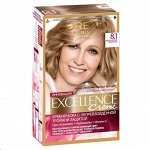 L&#039;Oreal Paris Excellence краска д/волос крем. 8.1 св.русый пепел. 3-й уход стойк/цв 269мл карт/уп /