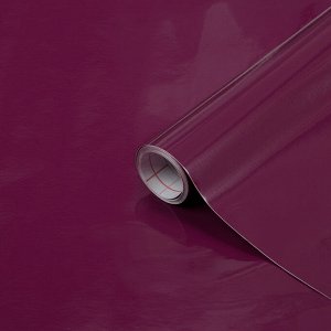 Пленка самоклеящаяся глянец Ягодный бордово-фиолетовый RAL 4004