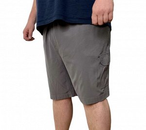 Серые мужские шорты True Nation с карманами – классно смотрятся и с заправленной летней рубашкой, и объемной оверсайз футболкой №214