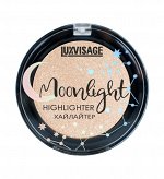 LUXVISAGE Хайлайтер компактный Moonlight , 02 бежевое сияние  # § NEW