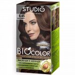 Biocolor краска д/волос кремов. каштановый 6.45 защита,укрепл. 1шт 115мл / 12шт / 55842 / 455842