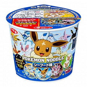 Лапша "Pokémon Noodle" с морепродуктами, 37гр